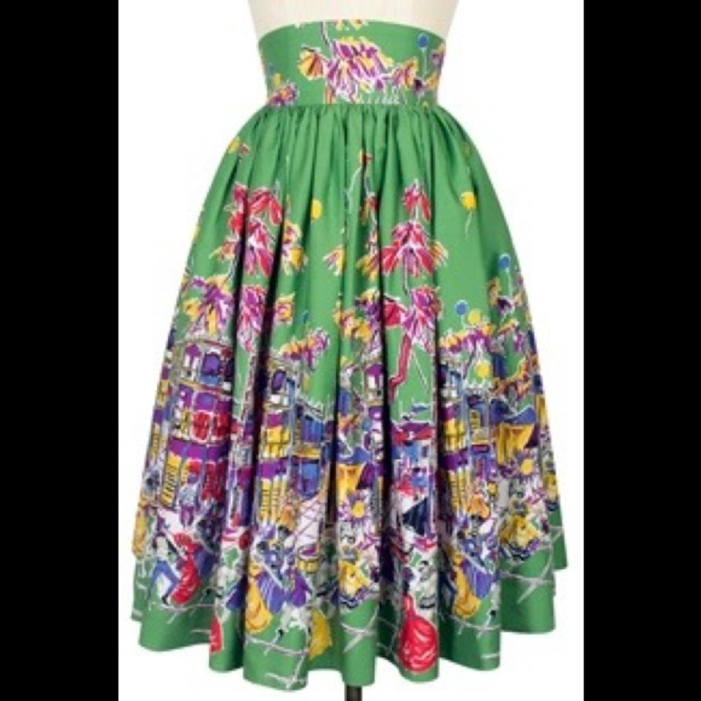 Trashy Diva Carnival Gathered Skirt